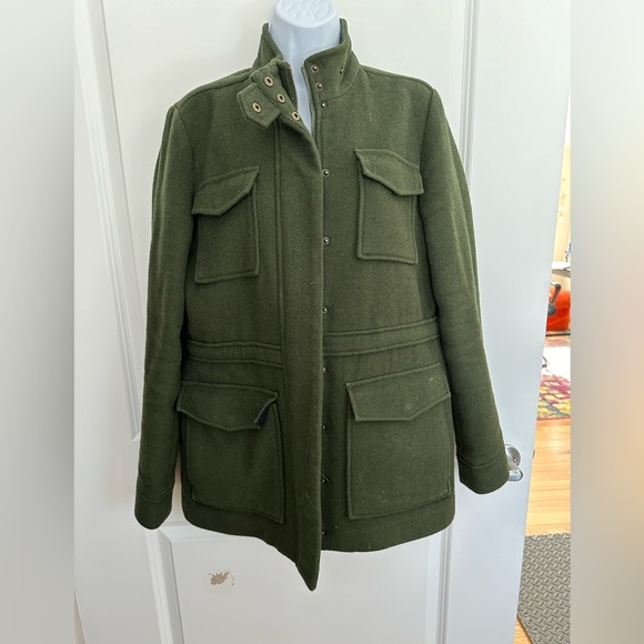 Lucky Brand dark green coat, size medium - Picture 1 of 4